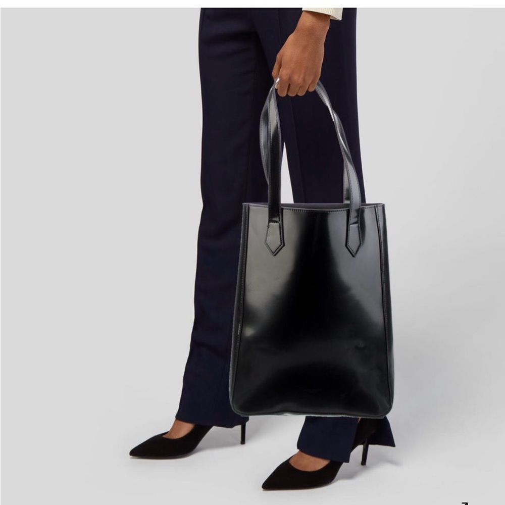 Elegant Black Tote Bag